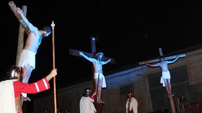 Représentation de la Passion du Christ à Milagro